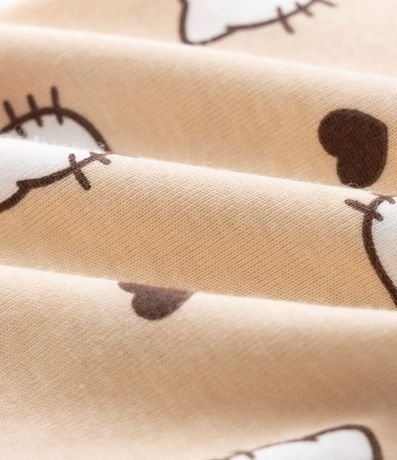 Pijama Larga Infantil Hello Kitty con Estampa - Talle 5 a 14 años 8