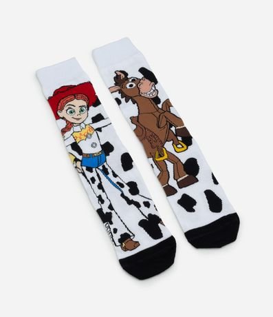 Media Caña Larga con Estampa Jessie 4