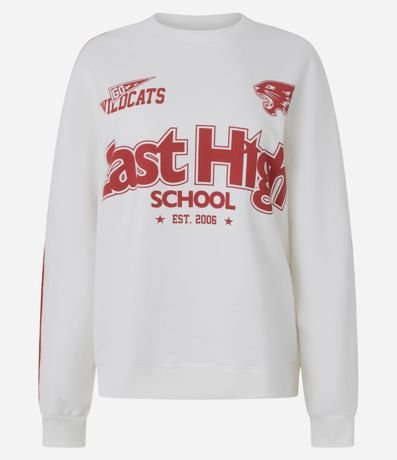 Buzo en Algodón con Estampado de East High Wildcats High School Musical 5