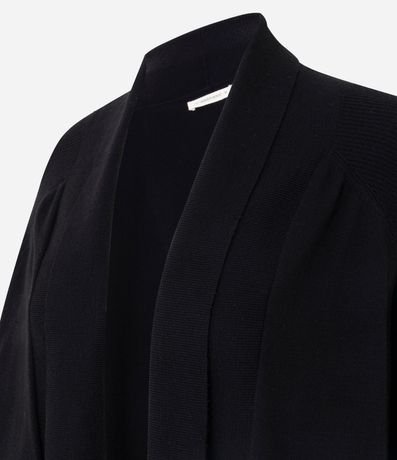 Cardigan Alargado en Punto 3
