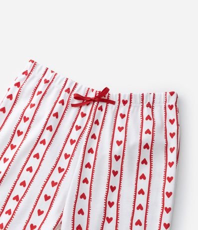 Pijama Infantil con Estampado Cereza y Corazones – Talle 5 a 14 años 7