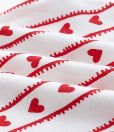 Pijama Infantil con Estampado Cereza y Corazones – Talle 5 a 14 años 6