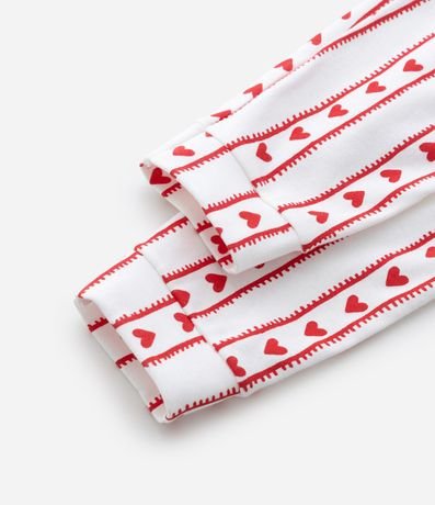Pijama Infantil con Estampa de Cereza y Corazones – Talle 5 a 14 años 8