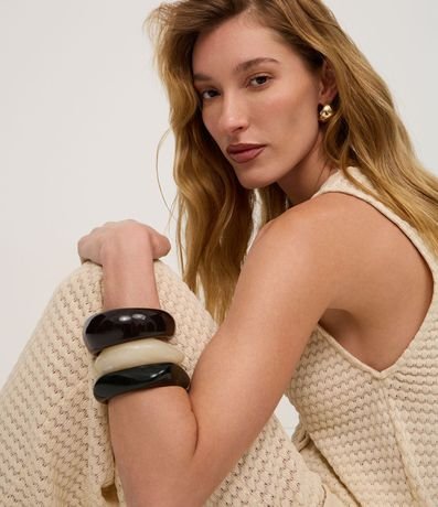 Chaleco Efecto Ganchillo con Breteles Anchos 6