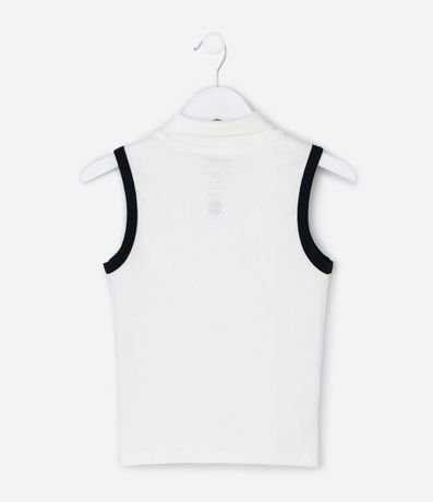Musculosa Infantil con Cuello Polo y Estampa de Hello Kitty – Talle 7 a 16 años 2
