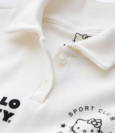 Musculosa Infantil con Cuello Polo y Estampa de Hello Kitty – Talle 7 a 16 años 5