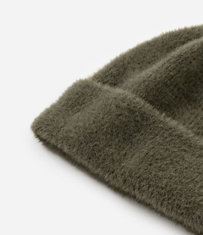 Gorro en Punto Peluche