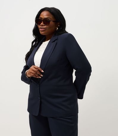 Blazer Sastre con Abotonado Doble Curve & Plus Size 4