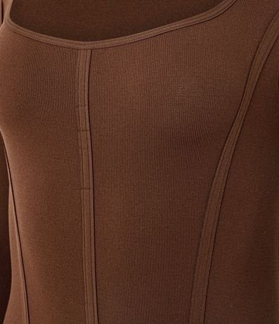 Body en Poliamida Seamless y Escote Cuadrado 6