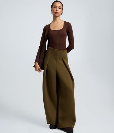 Body en Poliamida Seamless y Escote Cuadrado 2