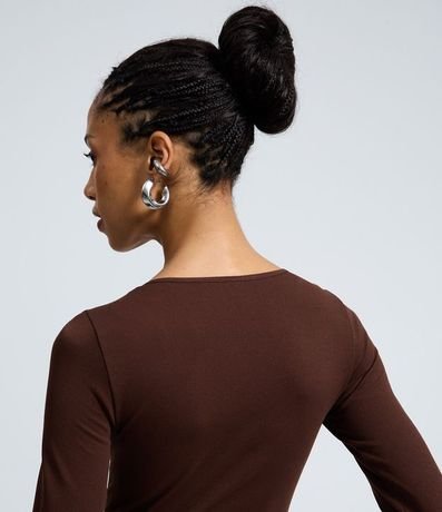 Body en Poliamida Seamless y Escote Cuadrado 4