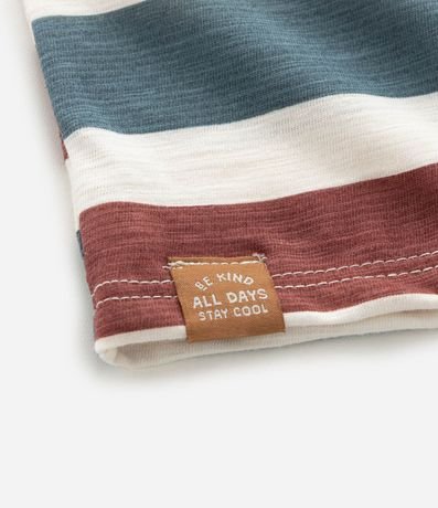 Remera Infantil con Rayas Full Print – Talle 1 a 5/6 años 4