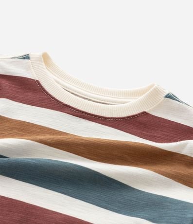 Remera Infantil con Rayas Full Print – Talle 1 a 5/6 años 5