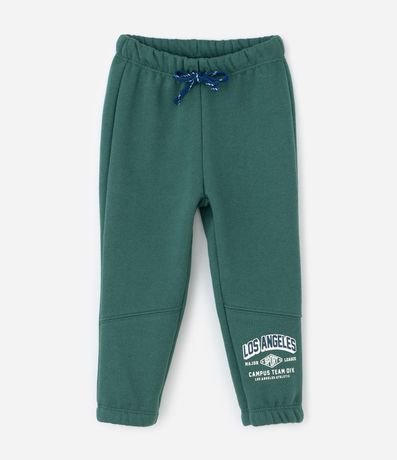 Conjunto Infantil en Algodón con Estampado Lettering College – Talle 1 a 5/6 años 4