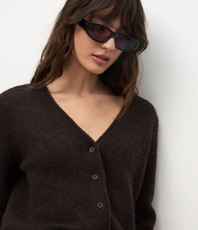 Cardigan en Punto con Cierre Delantero en Botones 3