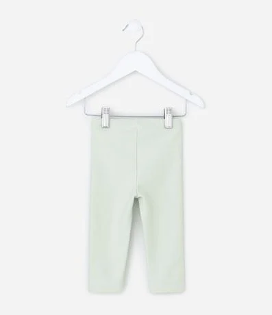 Pantalón Infantil Legging en Algodón con Moña – Talle 0 a 18 Meses 3