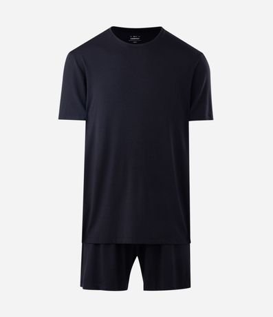 Pijama Corto Básico en Modal