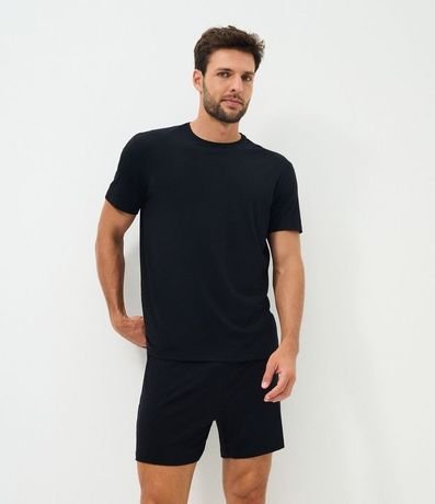 Pijama Corto Básico en Modal