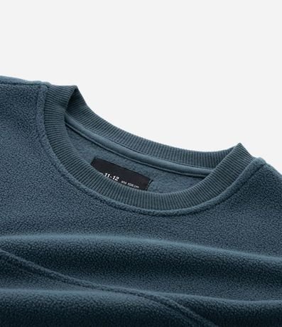 Sudadera Infantil Básica en Fleece - Talle 5 a 14 años 5