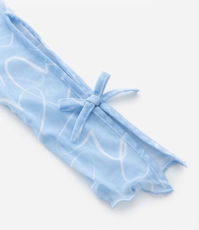 Blusa Infantil con Lacitos en la Manga y Top Interno – Talle 5 a 16 años 7