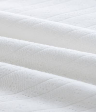 Body Infantil en Cotton Pointelle con Cuello Americano – Talle RN a 18 Meses 3