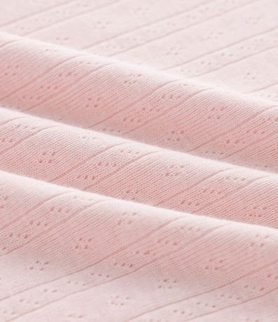 Body Infantil en Cotton Pointelle con Cuello Americano – Talle RN a 18 Meses 3