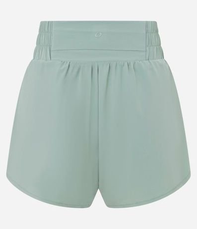 Bermuda Deportiva sin Costura con Bombacha Interna y Textura Lisa 7