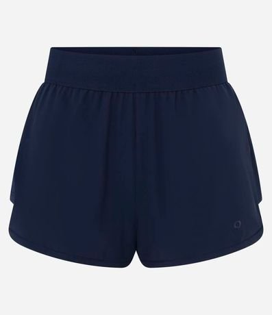 Short Runner Deportivo con Cintura Ancha Elástico
