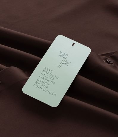 Camisa Slim en Bambu con Manga Larga 5