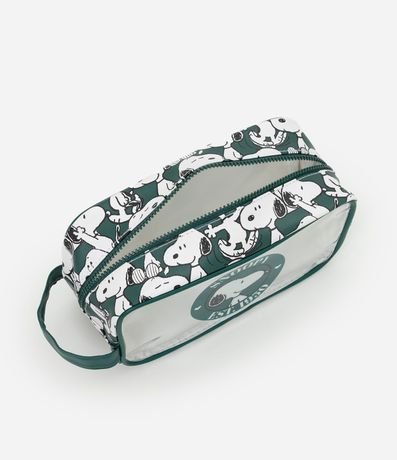 Neceser con Asa Lateral y Estampa de Snoopy 5