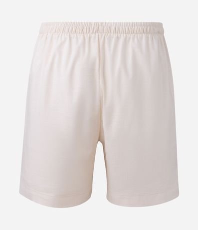 Pijama Americano Corto en Algodón con Camisa de Botones y Shorts 4