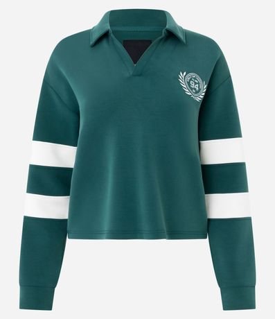 Saco deportivo en Modal con Bordado Brasil 94 5
