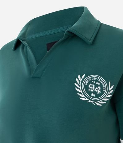Saco deportivo en Modal con Bordado Brasil 94 6