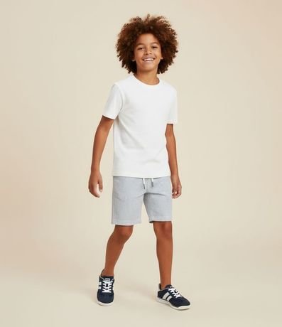 Remera Infantil en Algodón Texturizada – Talle 5 A 14 años