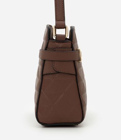 Cartera Transversal Mediana en PU Texturizado 2