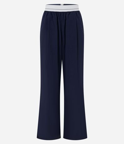 Pantalón Deportiva con Tecnologia Dry y Elástico Contrastante