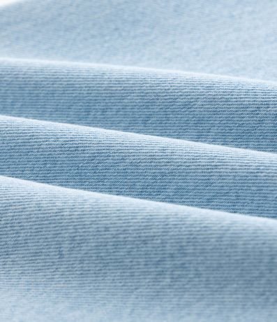 Pantalón Infantil Wide Leg en Jeans con Cinturón de Lunares – Talle 5 a 14 4