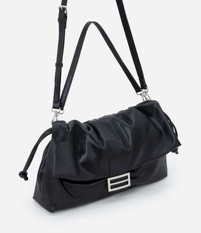 Cartera Shoulder Soft Grande con Solapa