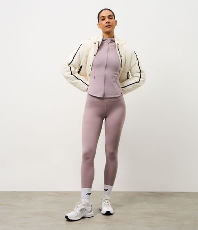 Calca Legging Deportiva en Microfibra con Bolsillos