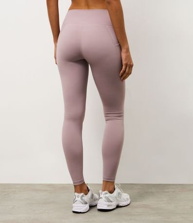 Calca Legging Deportiva en Microfibra con Bolsillos 4
