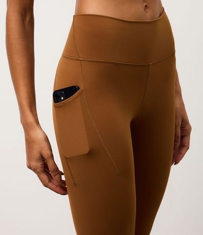 Calca Legging Deportiva en Microfibra con Bolsillos 3