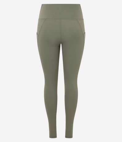 Calca Legging Deportiva en Microfibra con Bolsillos 7