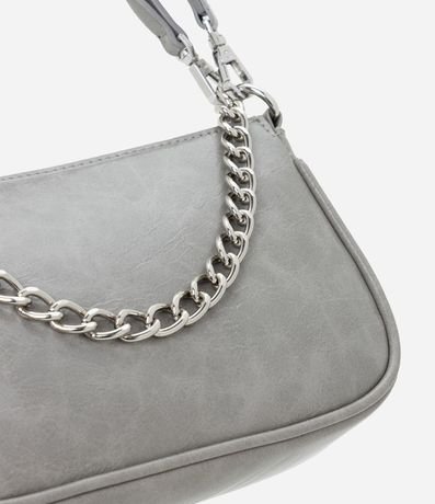 Cartera Baguette Pequeña con Asa de Cadena 4