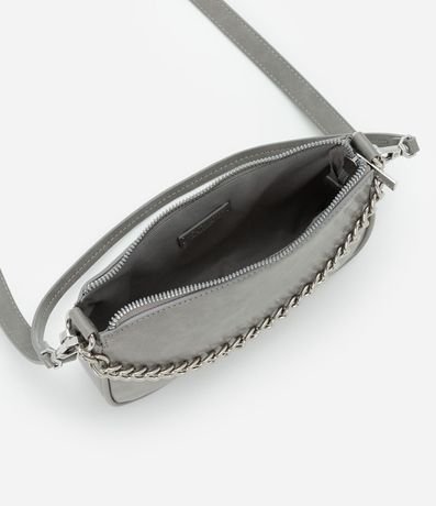 Cartera Baguette Pequeña con Asa de Cadena 6