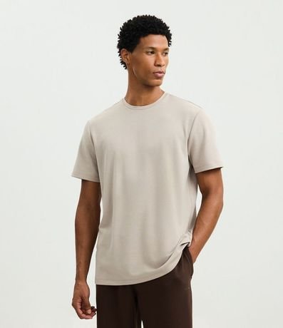 Remera Comfort Deportiva en Tech Fleece con Tecnologia Dry