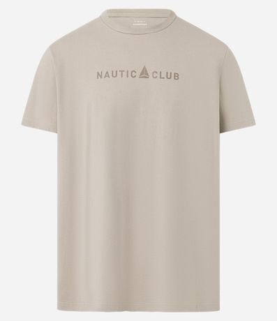 Remera Comfort en Algodón con Estampa Localizada Nautic Club 5