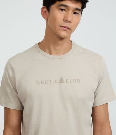 Remera Comfort en Algodón con Estampa Localizada Nautic Club 4