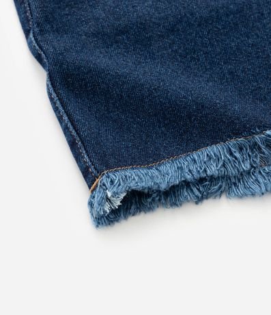 Short Infantil en Jeans con Cadena de Mariposas – Talle 5 a 14 años 5