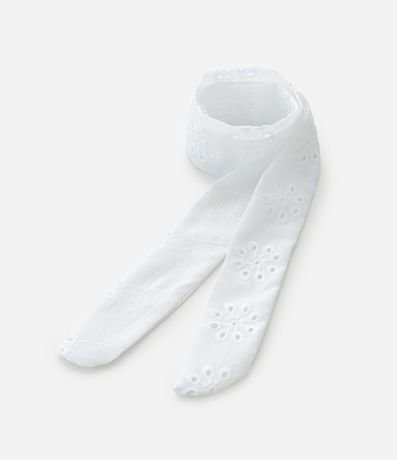 Short Jeans Infantil con Cinturón de Broderie - Talle 5 a 10 años 9