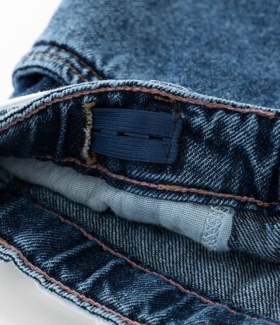 Short Jeans Infantil con Cinturón de Broderie - Talle 5 a 10 años 7